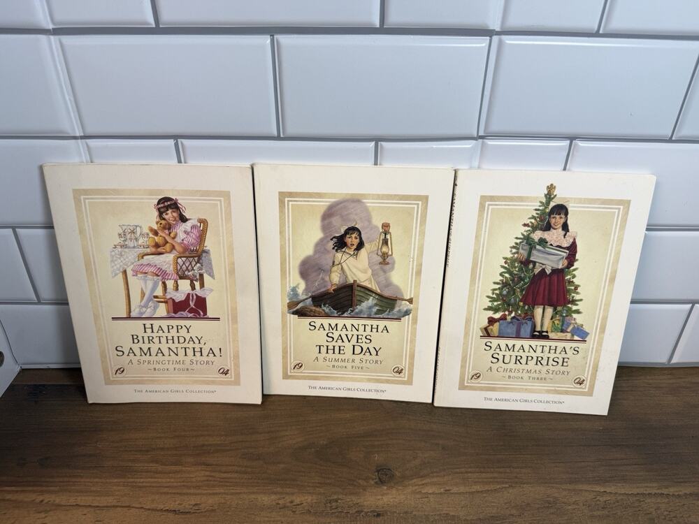 3 Vintage “Samantha an American Girl” Paperback Books 3, 4, & 5